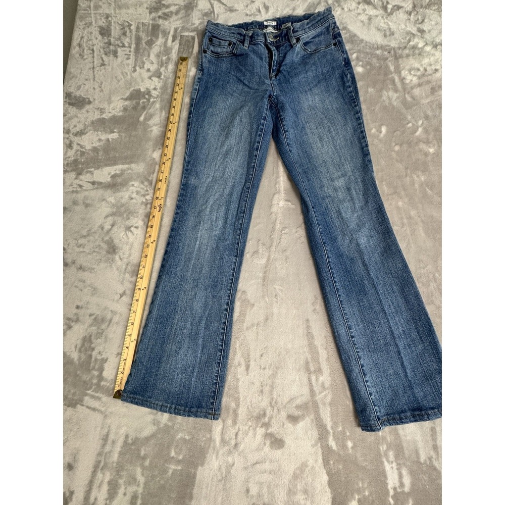 Liz‎ Claiborne Pants Womens 8 Blue Denim Jeans Stretch Classic Fit Cotton